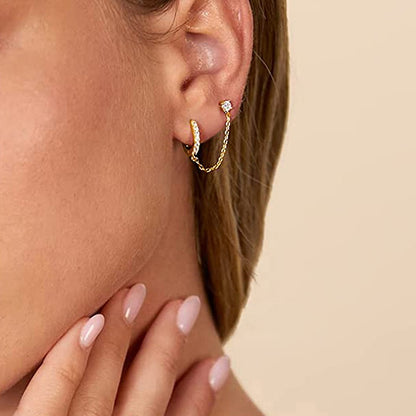 ARETE DOBLE BRILLO