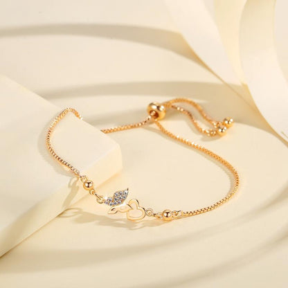 Pulsera Mariposa Corazon