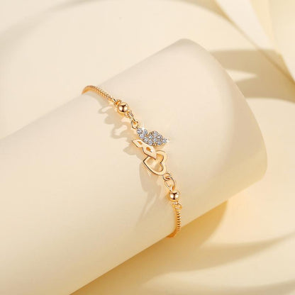 Pulsera Mariposa Corazon